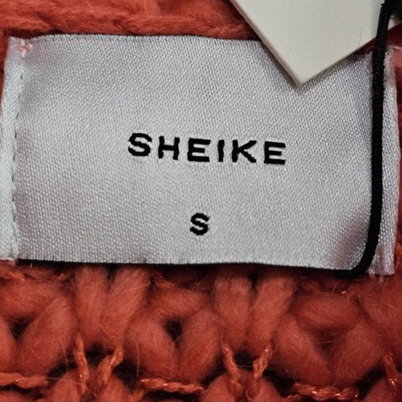 NEW SHEIKE Promises Knit Jumper Womens Size S Wool/Alpaca Watermelon $99.95 boxy - Picture 10 of 14